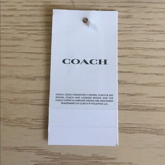 Coach Stone Ivory Wristlet - Picture 9 of 10